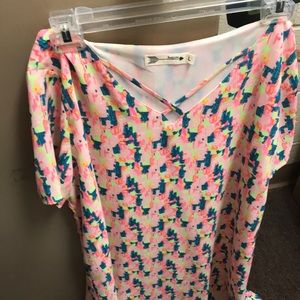 Buddy love neon pink dress